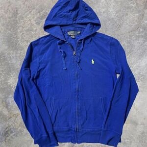 Vintage Polo Ralph Lauren Blue Zip Up